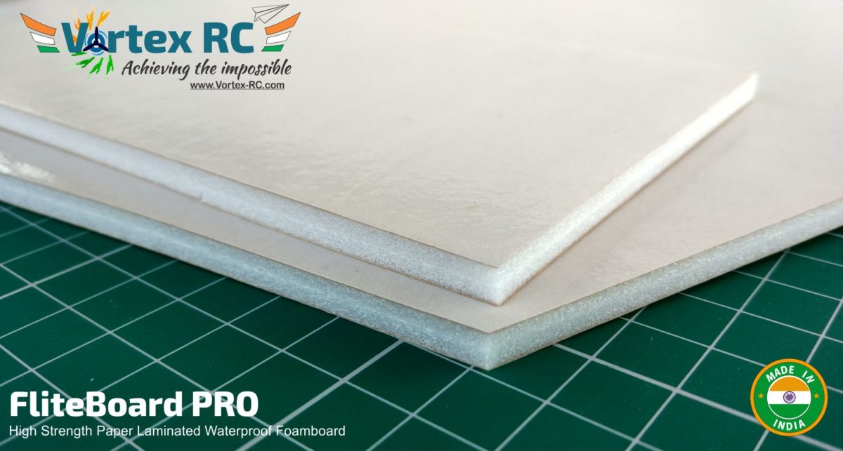 FliteBoard Lightweight Paper Laminated Foamboard for RC FliteBoard Lightweight Paper Laminated Foamboard for RC