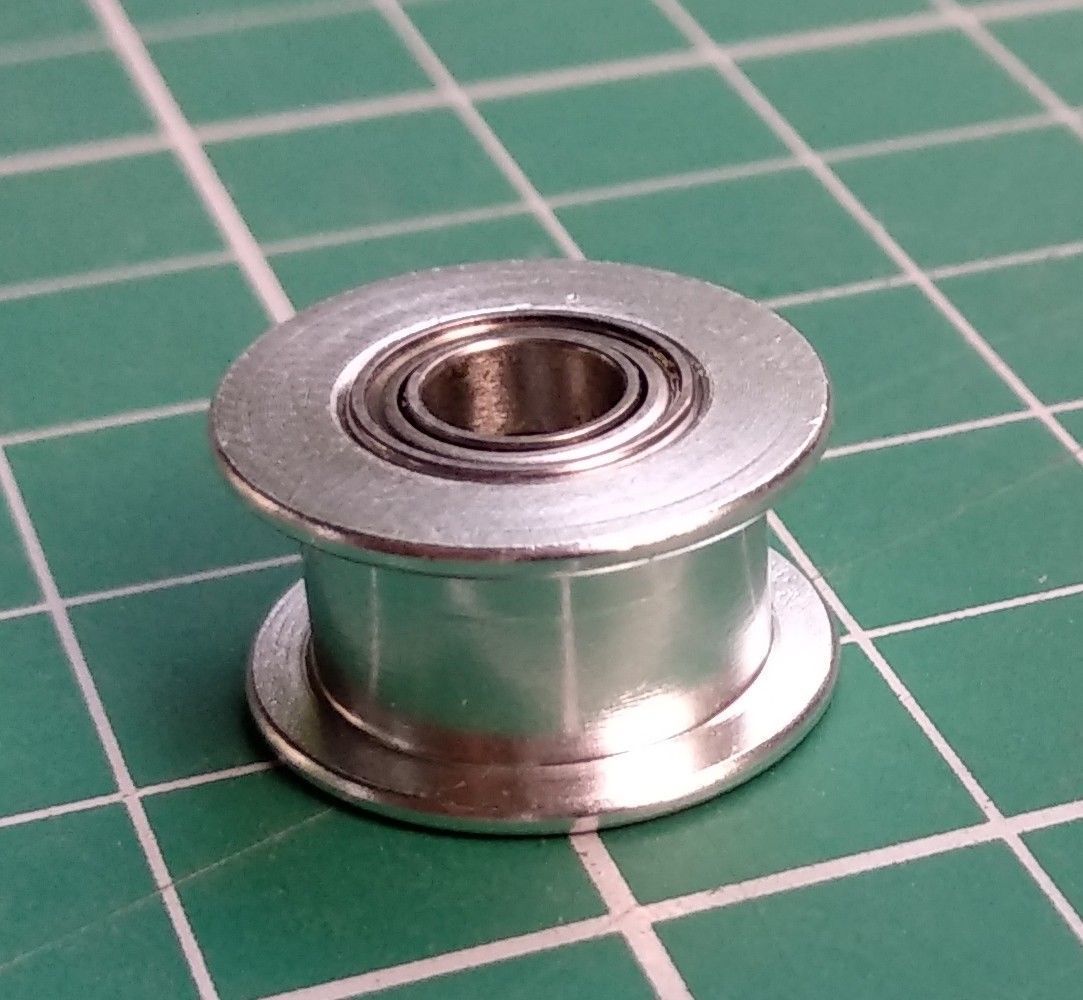 3D Printer GT2 Belt Passive Idler Pulley Aluminum Pulley Bore 5mm with