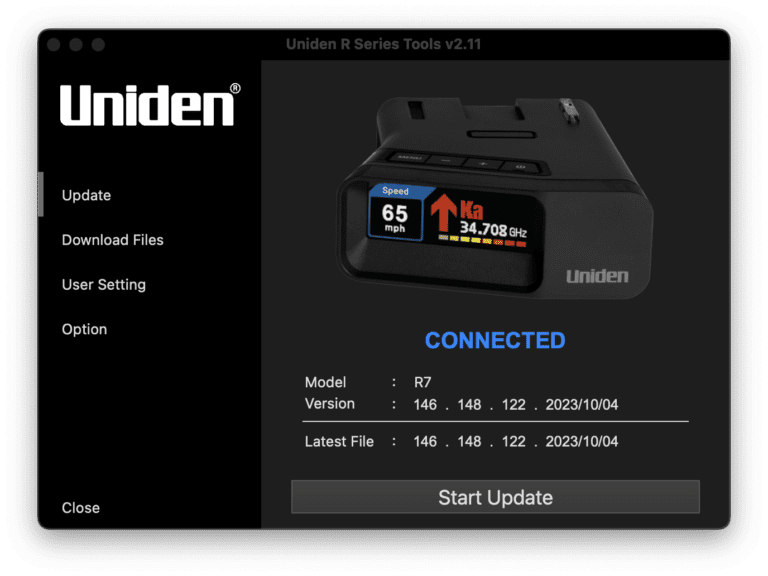 Uniden R7 Firmware 1.46: Mazda CX-5 Filtering, Gatso, and More - Vortex