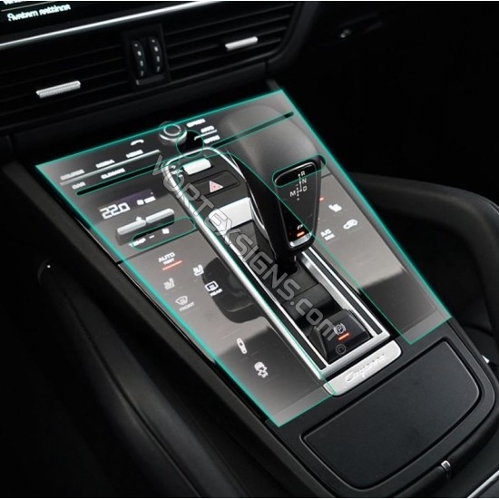 SALE! Porsche Cayenne screen console scratch protector film