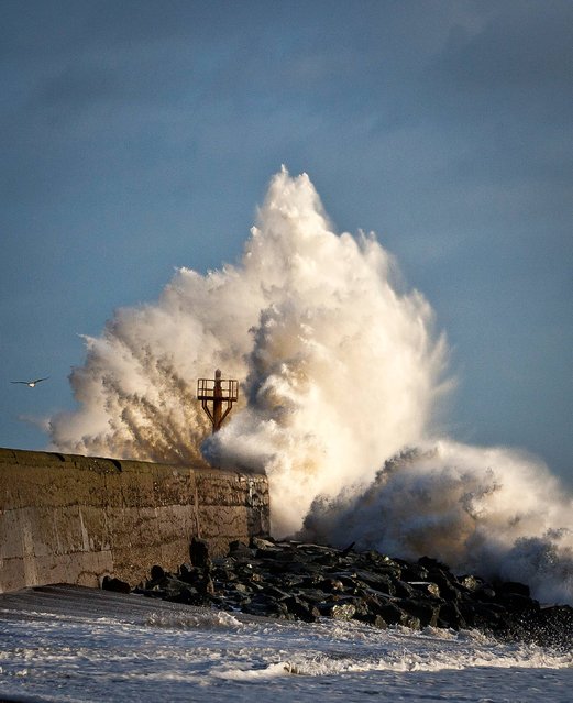 Seaside Heights, NJ Large Wave Washes Out Jersey Shore Town's