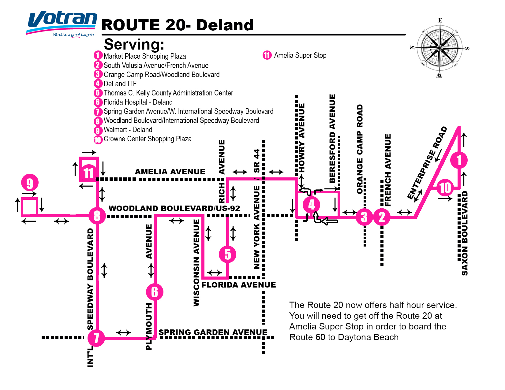 Votran Maps And Schedules Route Details