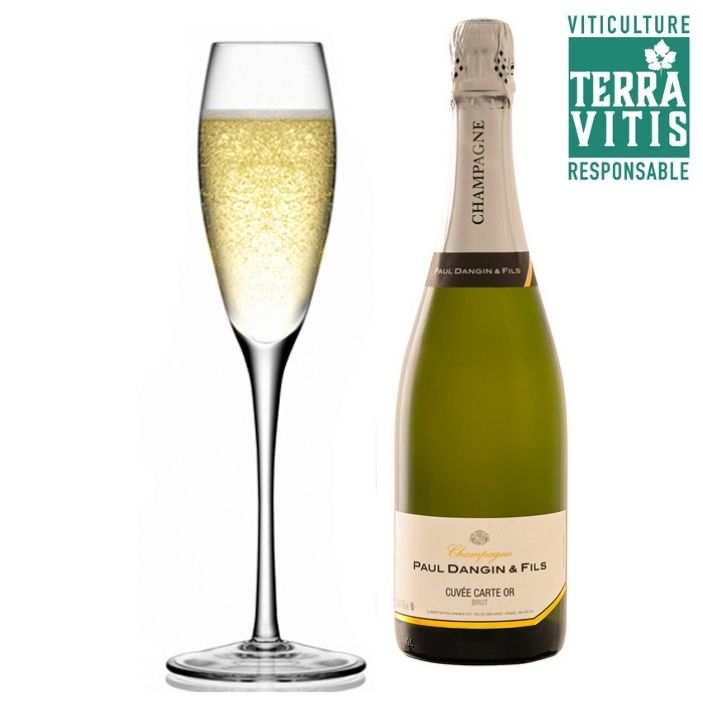 Prix Champagne Paul Dangin Carte Or Paul Dangin & Fils « Carte Or » Votre bouteille