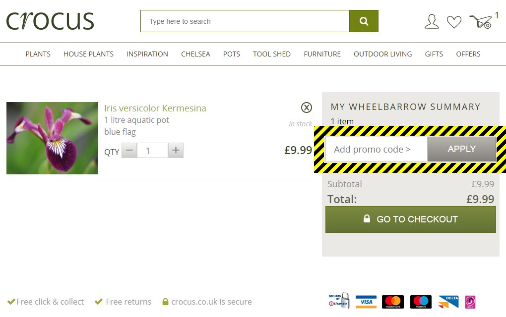 Crocus Discount Codes and Vouchers 50 Off in September 2024