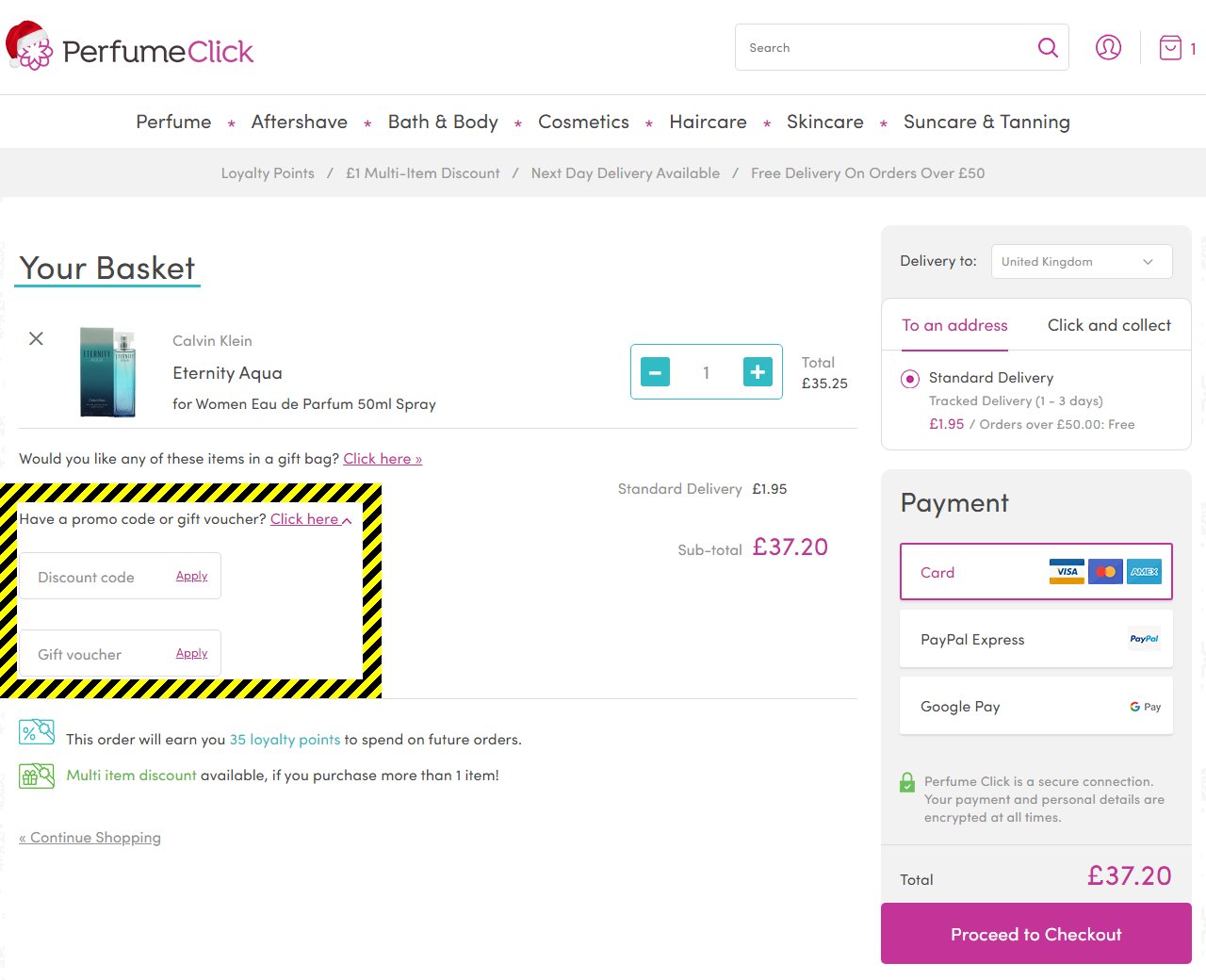 Perfume Click Vouchers and Discount Codes 50 Off in August 2024