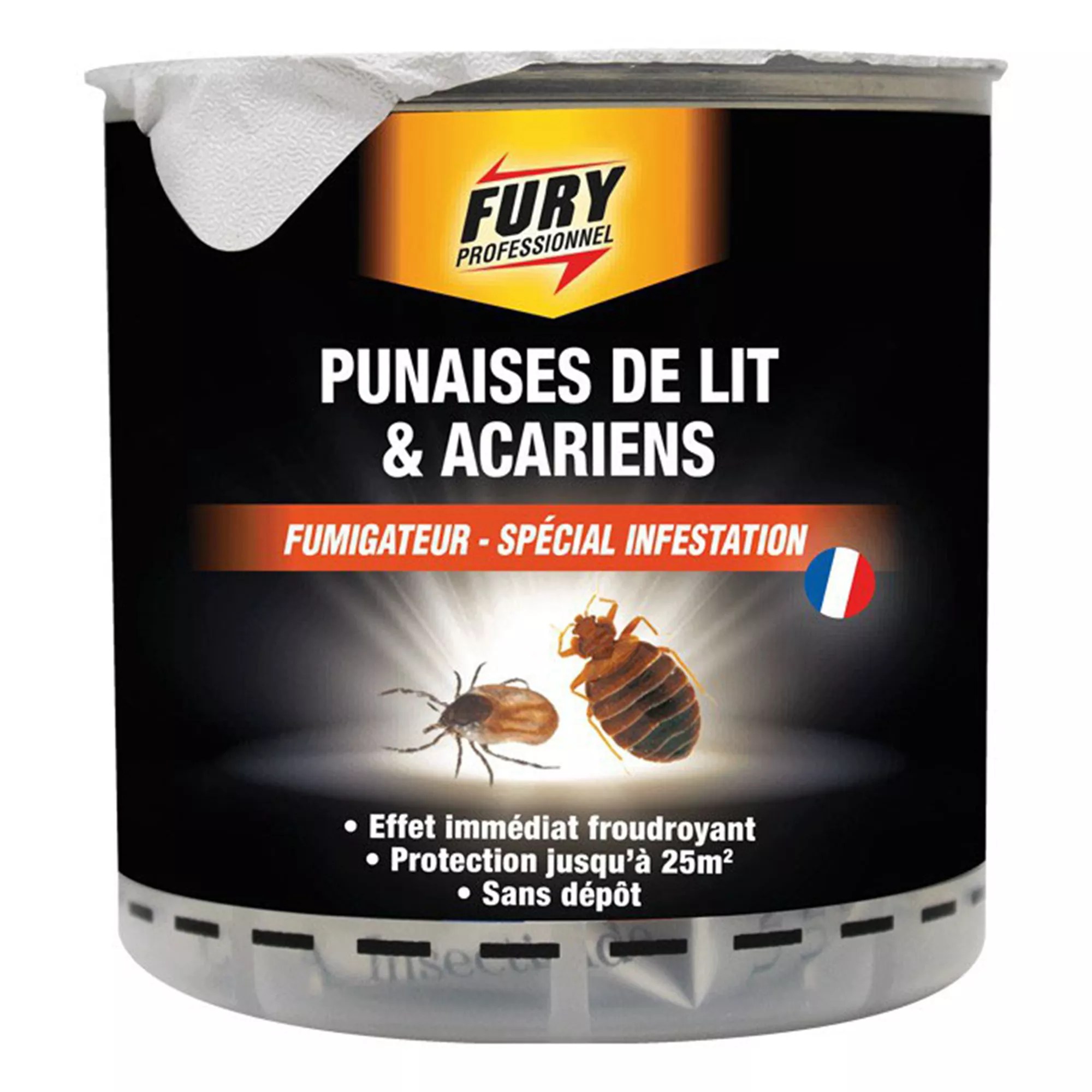 Fumigene Punaise De Lit Acarien Fury
