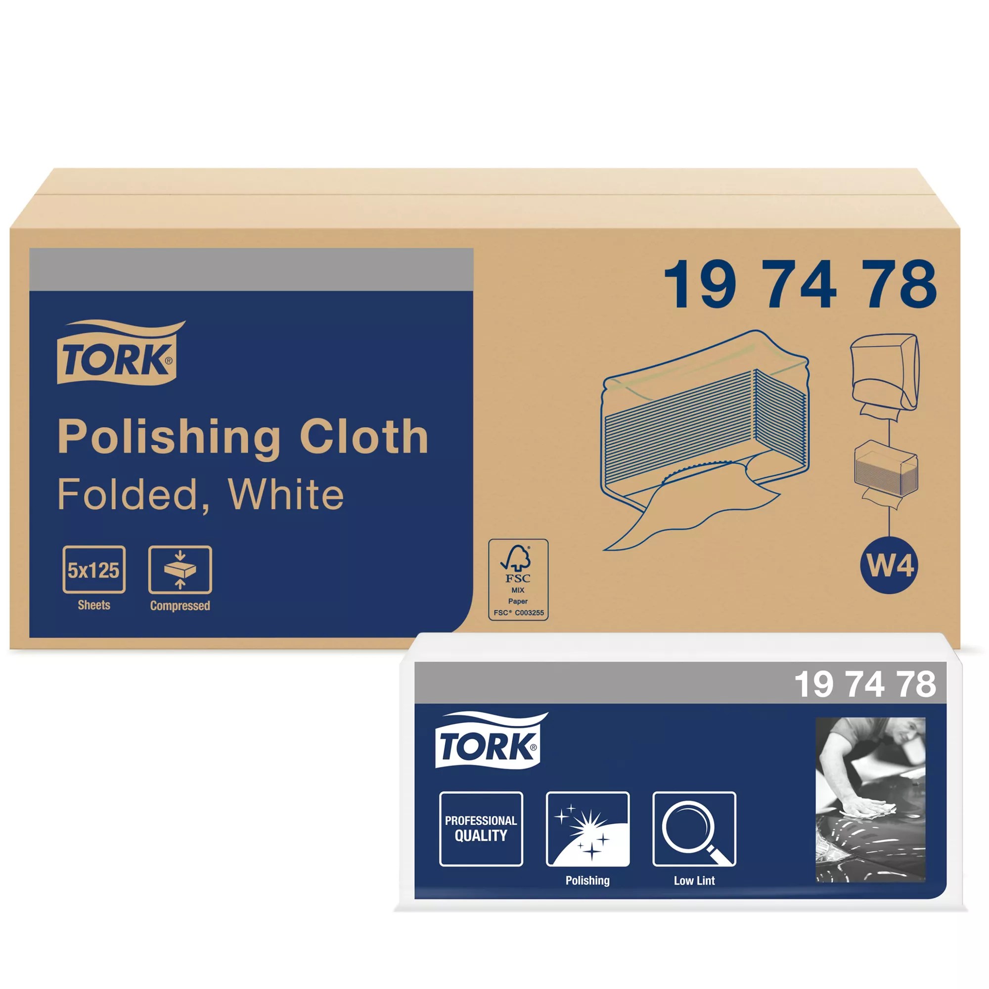 Tork automotive finishing polishing cloth