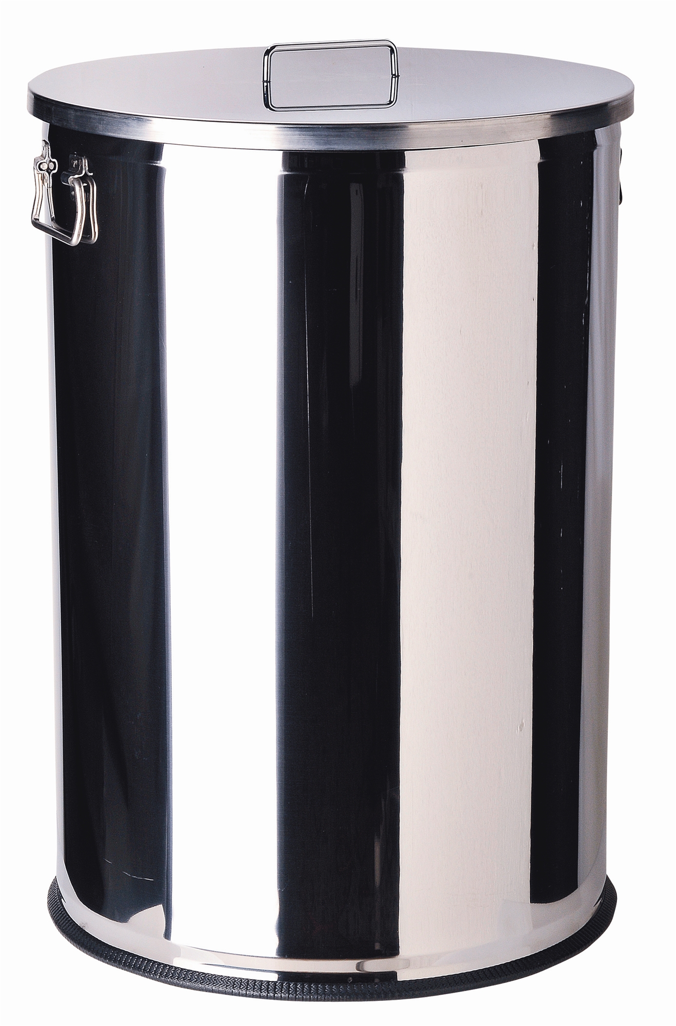 Stainless steel kitchen trash 70L