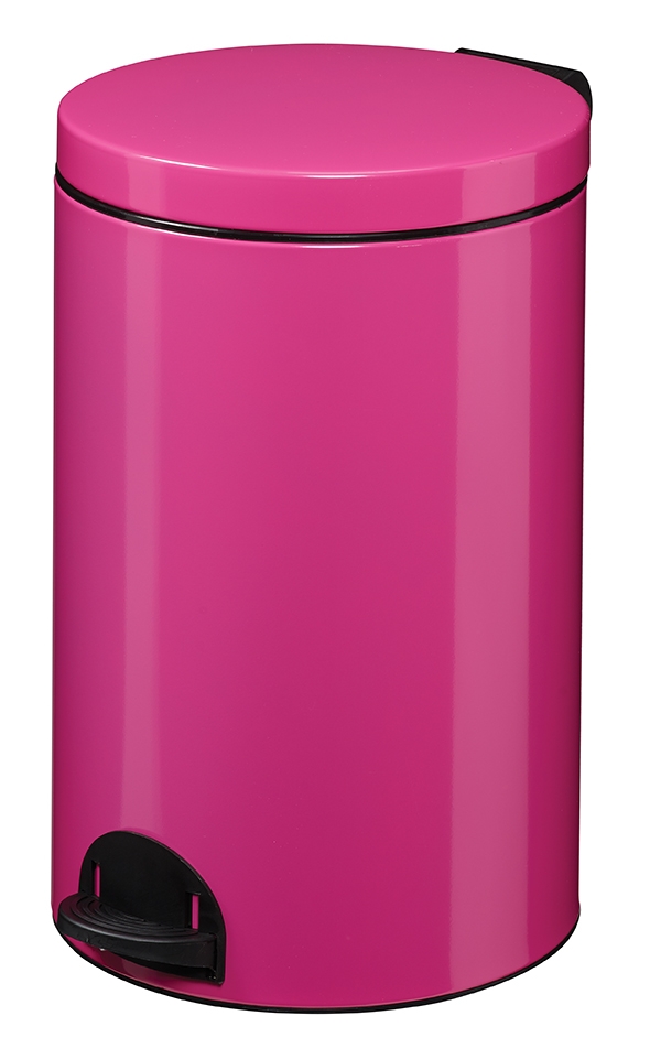Pink pedal bin 14L