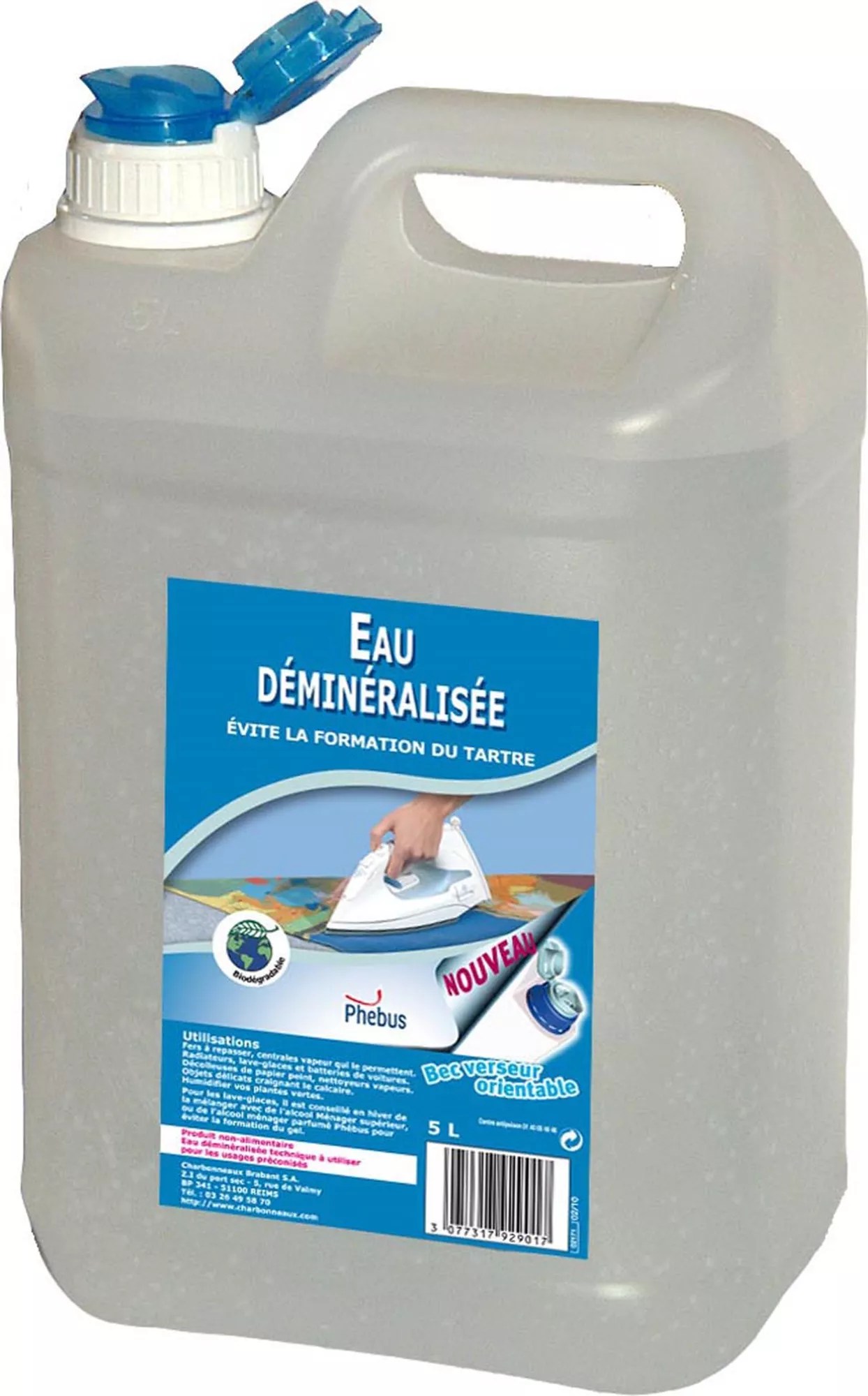 Eau demineralisee 5 L Voussert