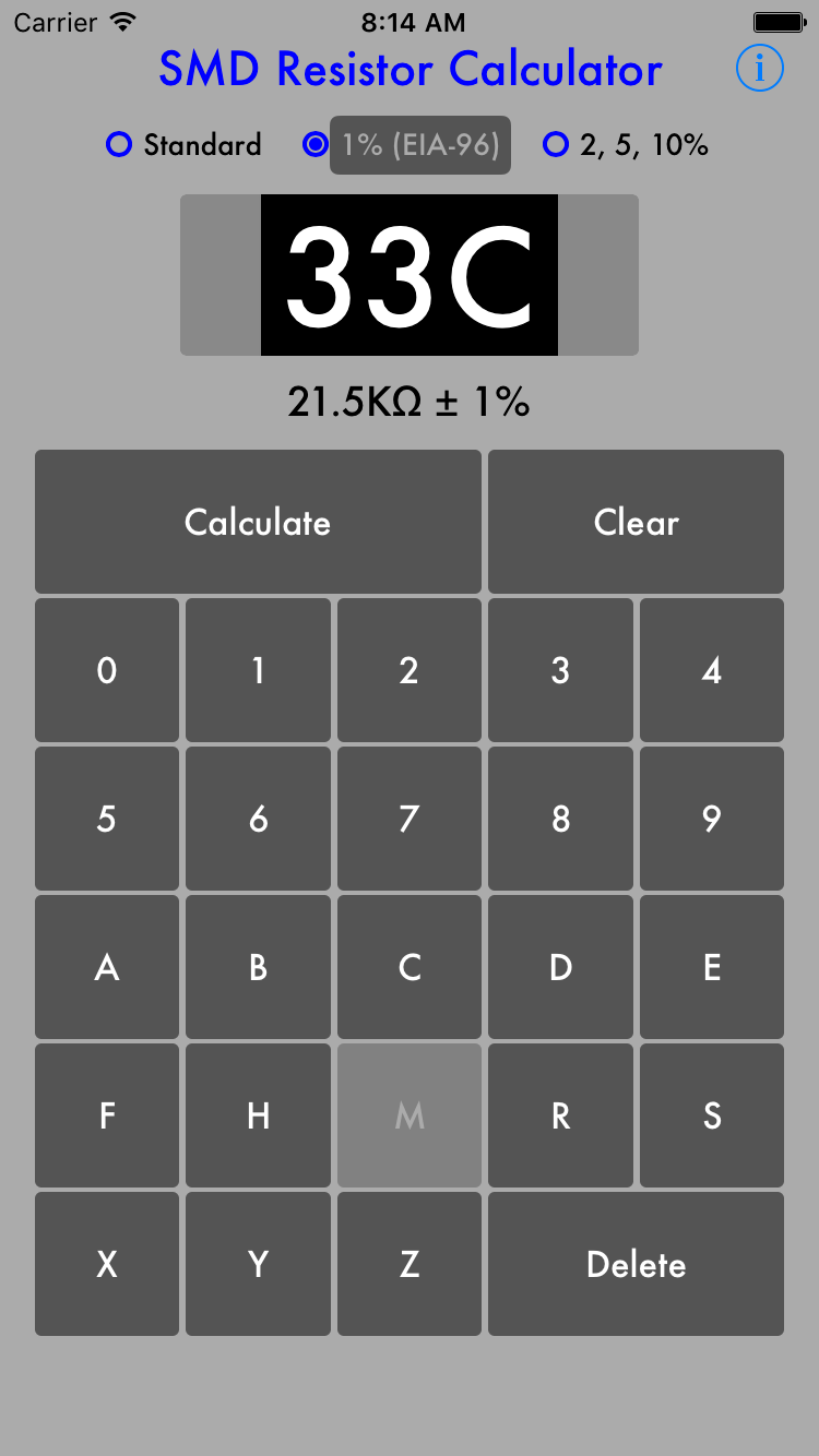 SMD Resistor Code Calculator VoutsasApps