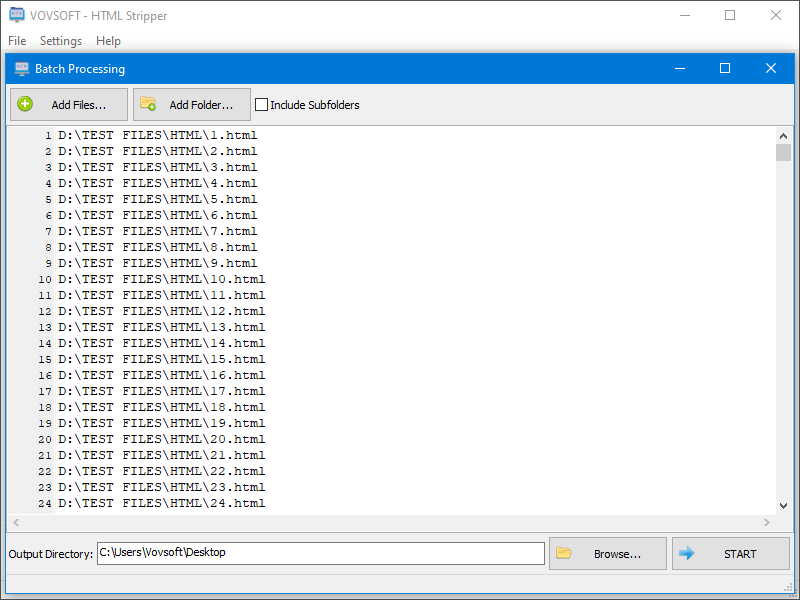 HTML Stripper for PC Converts HTML to readable text