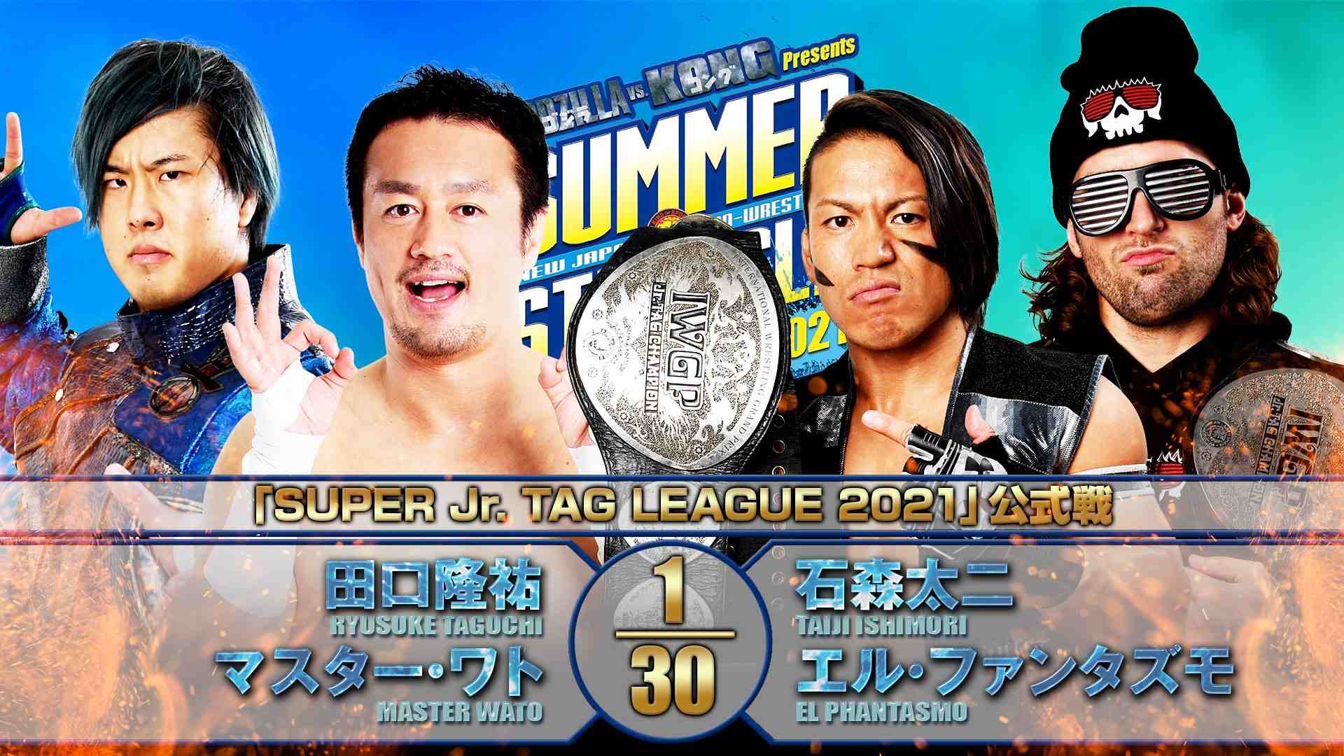 NJPW Super Junior Tag League 2021 Résultats du 8 août