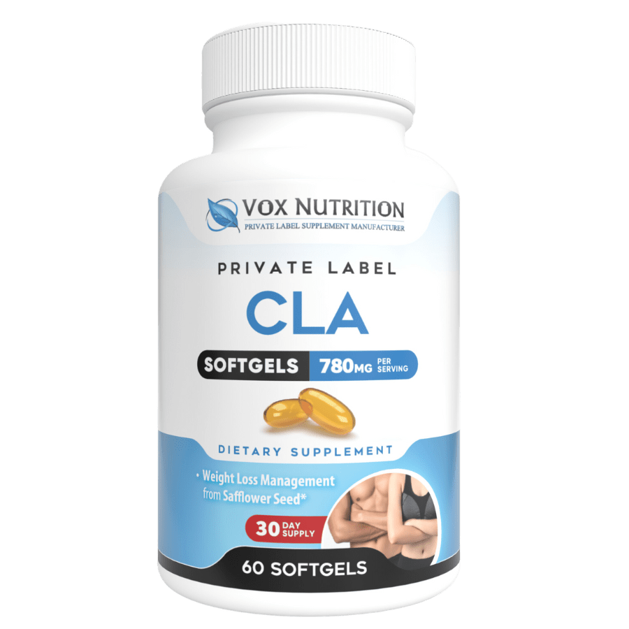 Private Label CLA Softgel Vitamin Supplement Vox Nutrition