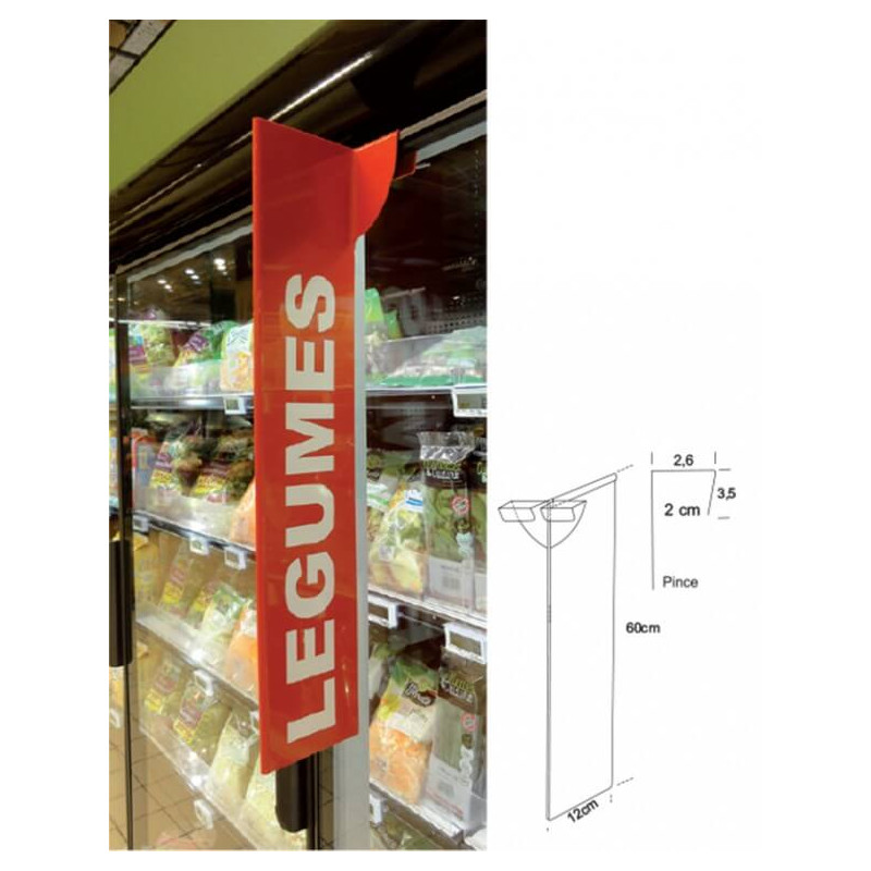 panneau segmentation Séparateur forme papillon