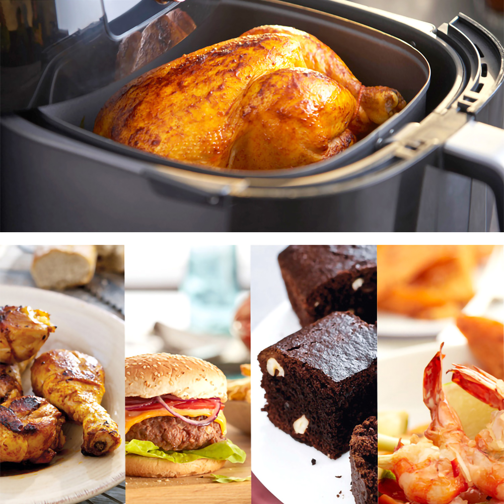 Air Fryer, 3.8 QT Oil Free Electric Air Fryers Oven, 6 Cooking Presets