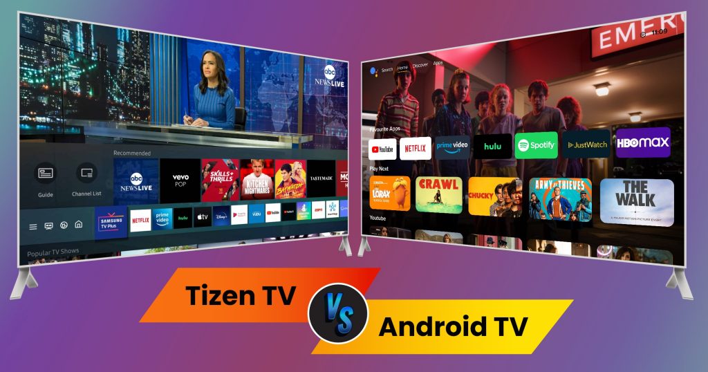 Samsung Tizen OS vs Android TV Which is Better for Smart TV?