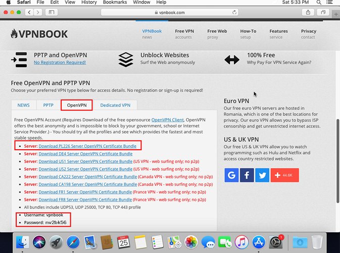Openvpn connect mac