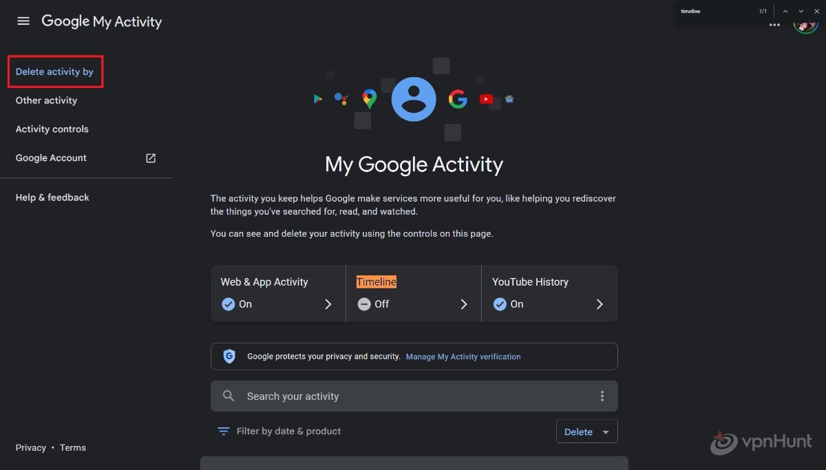 How to Delete Google Search History Best Method in 2024 vpnHunt