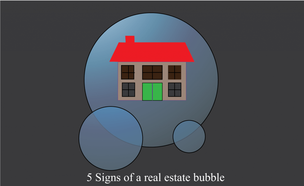 DC Fawcett Signs of a real estate bubble