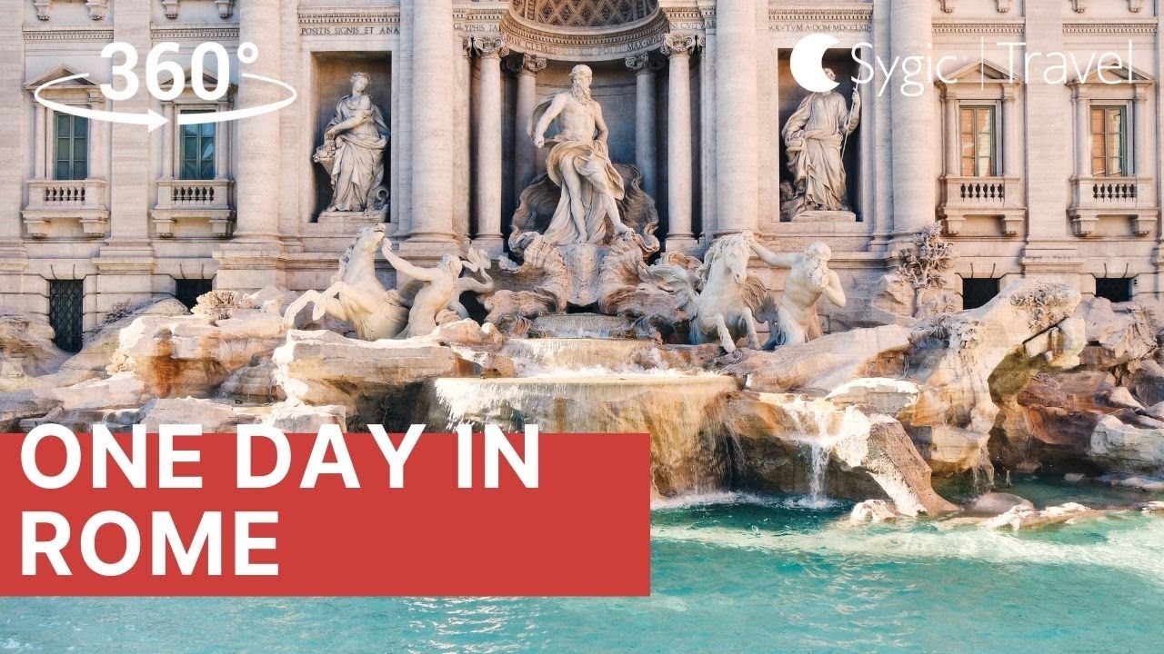 One Day in Rome VR/360° guided city tour (8K resolution) Discover