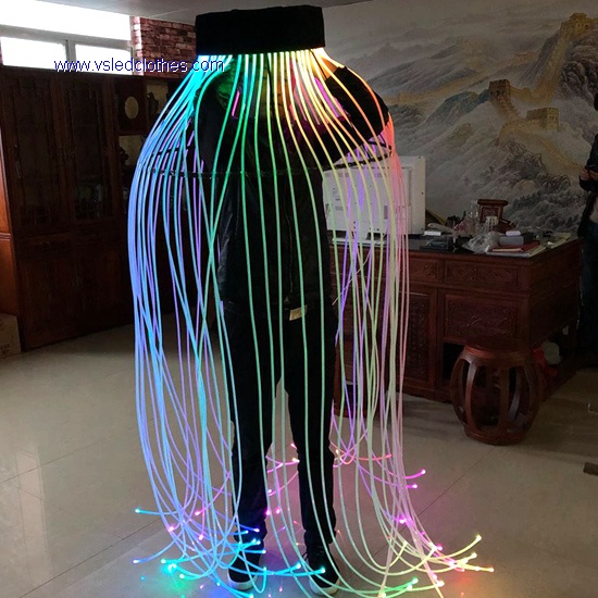 Swirled Full color LED Light up structure