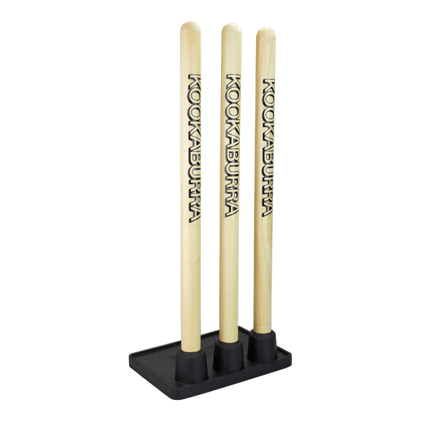 Practice Wooden Stumps/Base Adults Kookaburra Cricket VSports Coventry