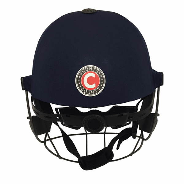 Hunts County Cricket Helmet Senior/Junior Size in Navy, Maroon, Green £