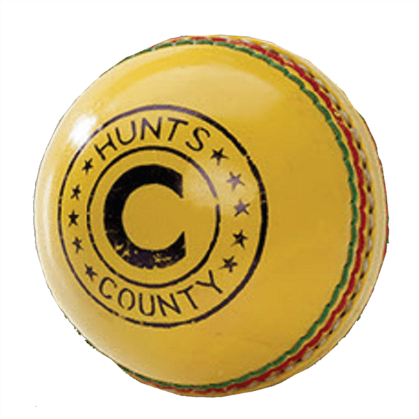 Hunts County Cricket Ball Leather Indoor Use VSports