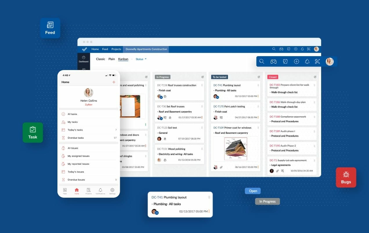 Zoho Projects Review A Great Tool to Track Time & Projects