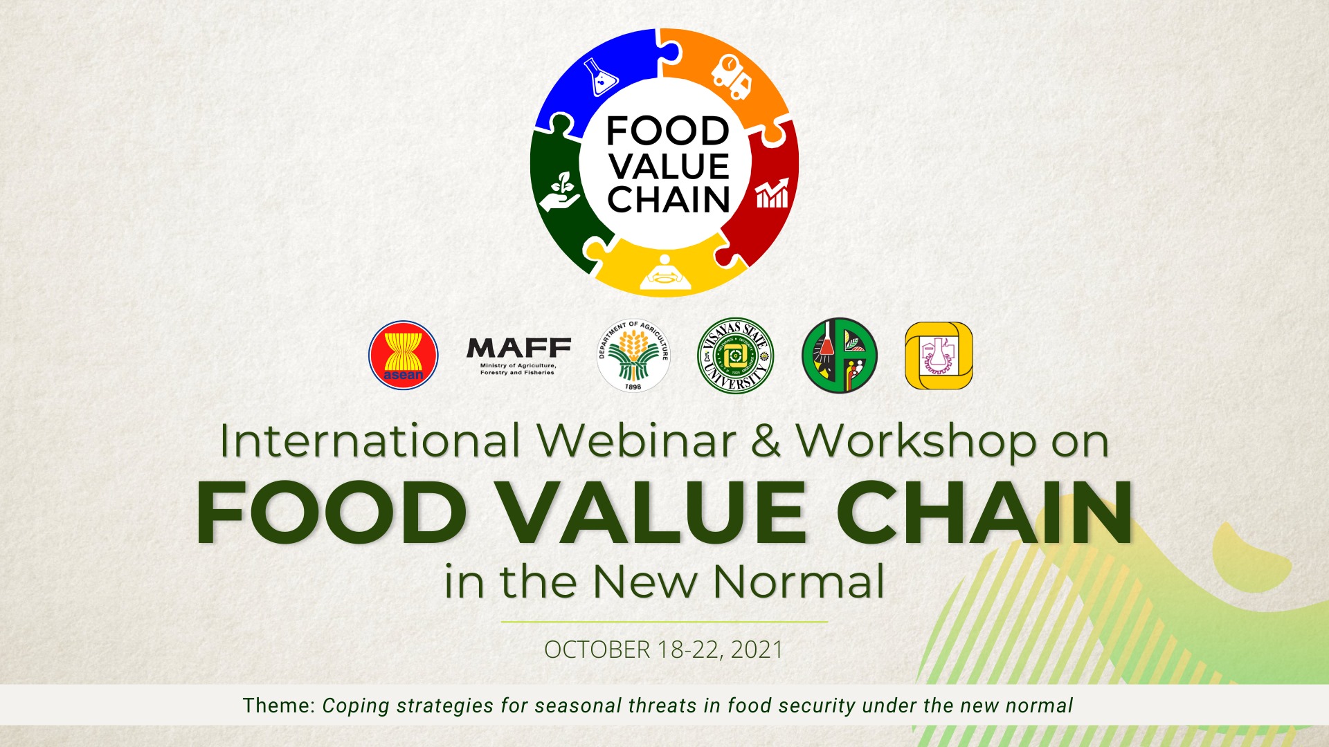 GoingGlobal ASEAN, MAFF Japan continue partnership with VSU to cope food security threats in