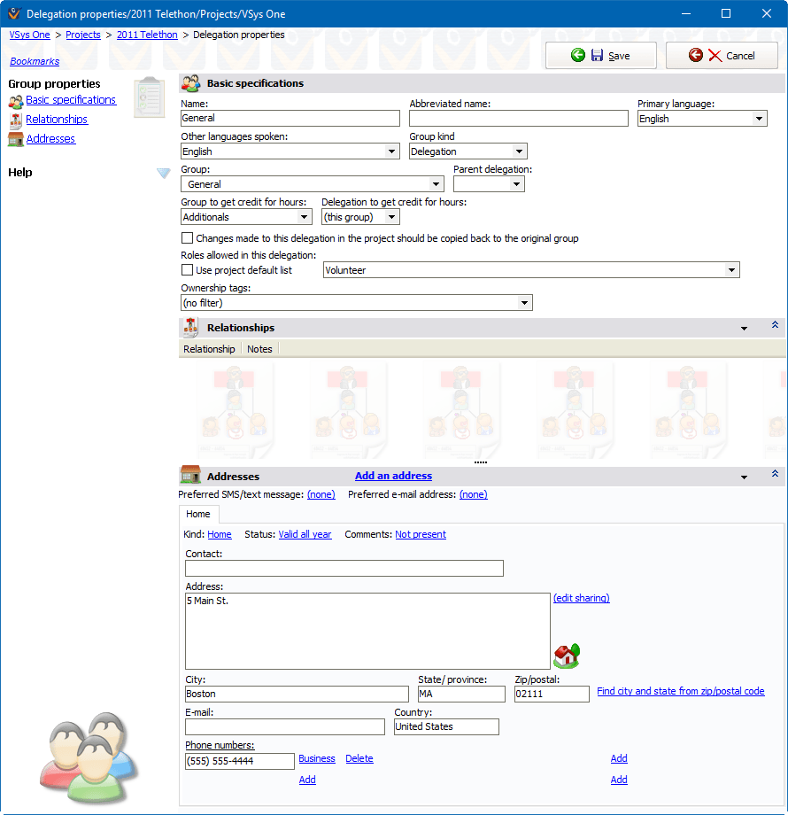 Delegation Properties