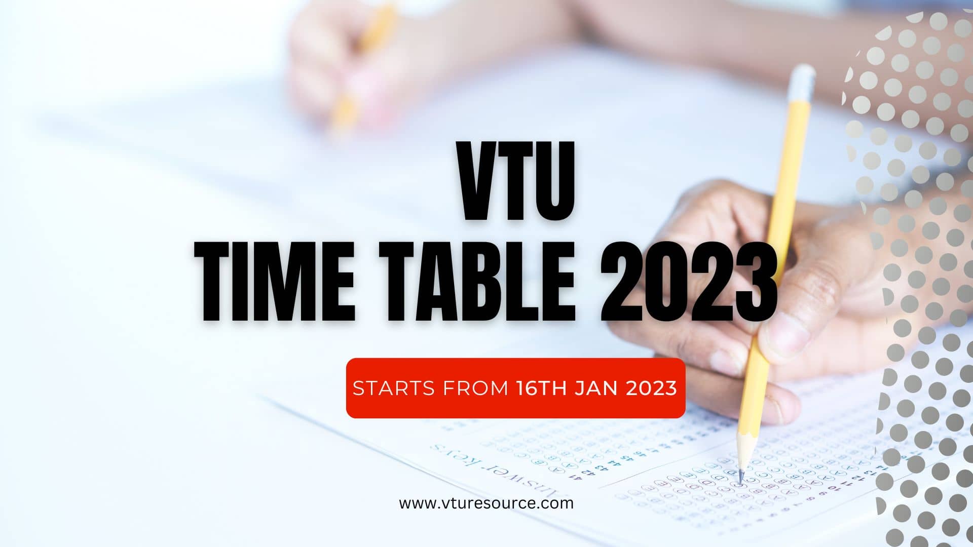 VTU Time Table IS 2021 CBCS Scheme Dec 2023