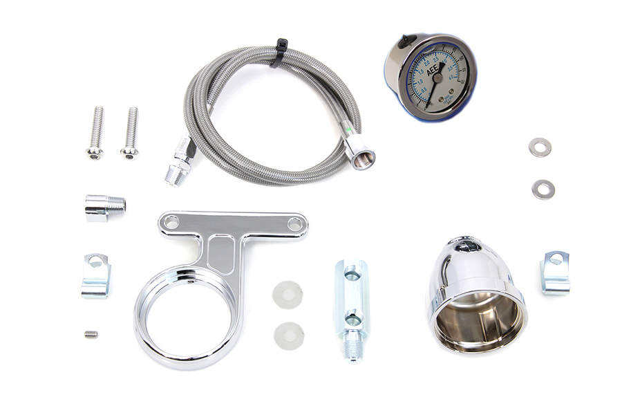 Buy Low Prices Rocker Box Oil Pressure Gauge Kit fits