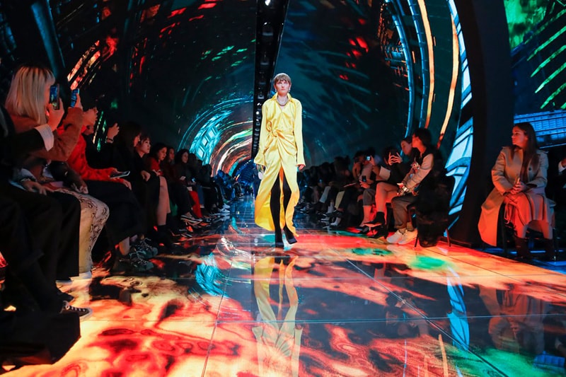 LED Catwalk of the Future at Paris Fashion Week VUEPIX INFILED
