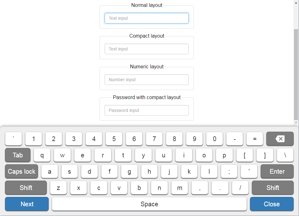 Virtual Keyboard Component For Vue.js Vue Script