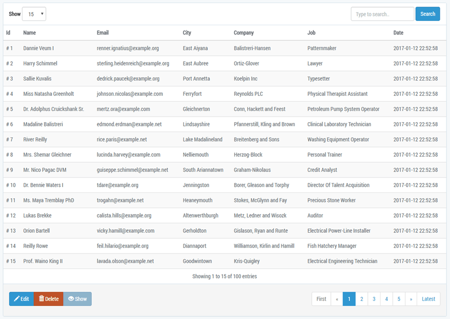 Vue テーブル Homu Interia