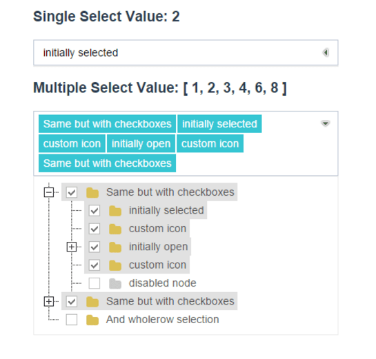 Vue.js 2 Tree Select Plugin Vue Script