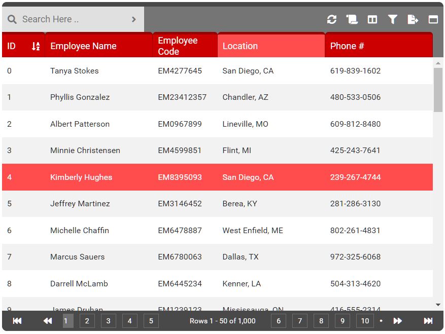 Advanced Data Table Plugin For Vue.js JDTable Vue Script