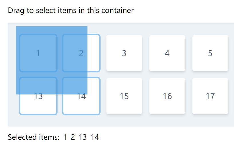 Touchenabled Drag To Select Component For Vue.js Vue Script