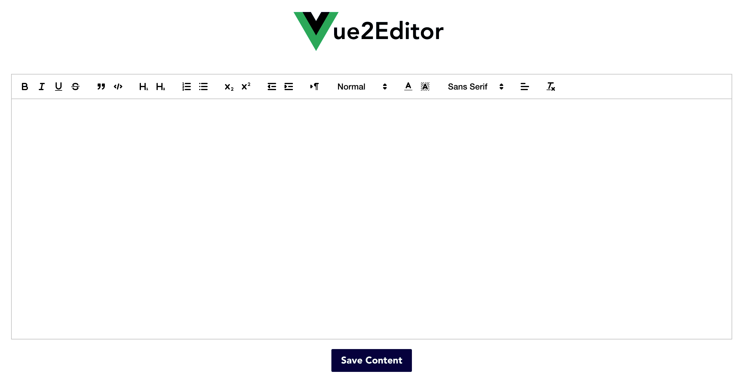 Rich Text Editor With Quill.js and Vue.js Vue2Editor LaptrinhX
