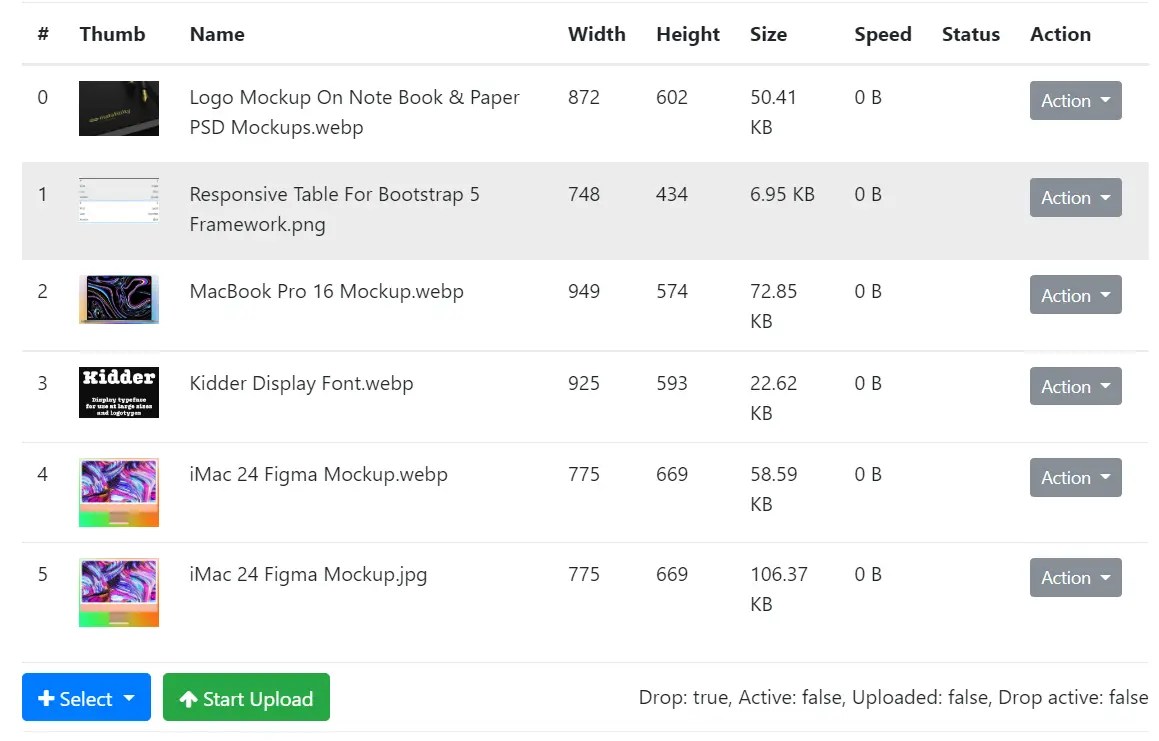 Drag’n’drop Multifile Upload Component For Vue LaptrinhX