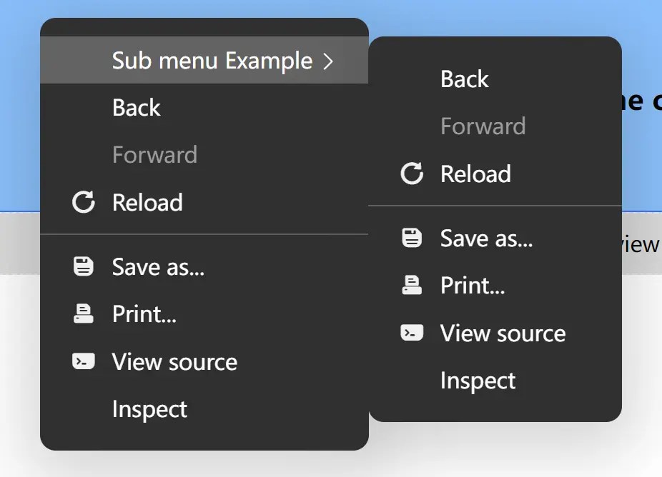 Simple Beautiful Context Menu Component For Vue 3 Vue Script