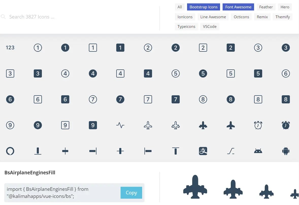 55000+ SVG Icons For Vue Apps VueIcons LaptrinhX