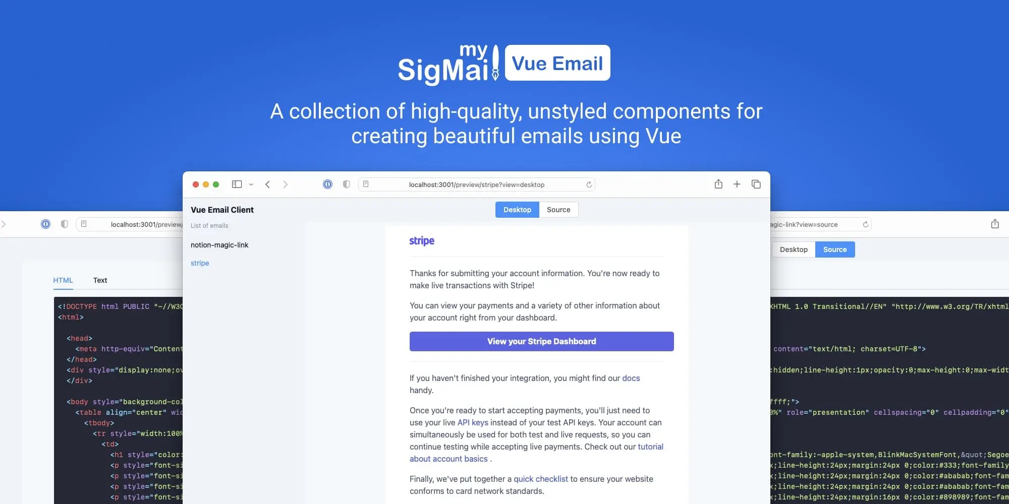 Build Responsive Emails with the vueemail Library Vue Script
