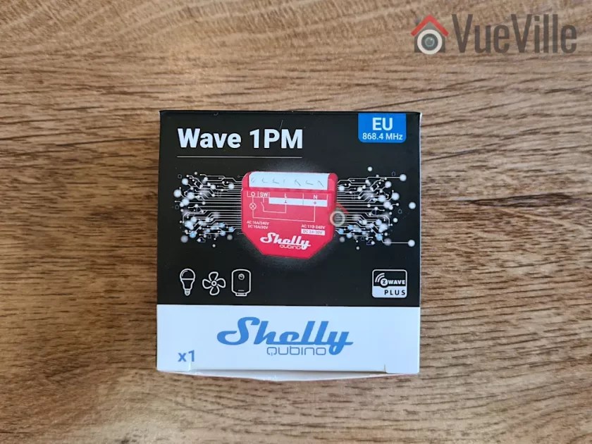 ZWave Relay Review Shelly Qubino Wave 1PM VueVille