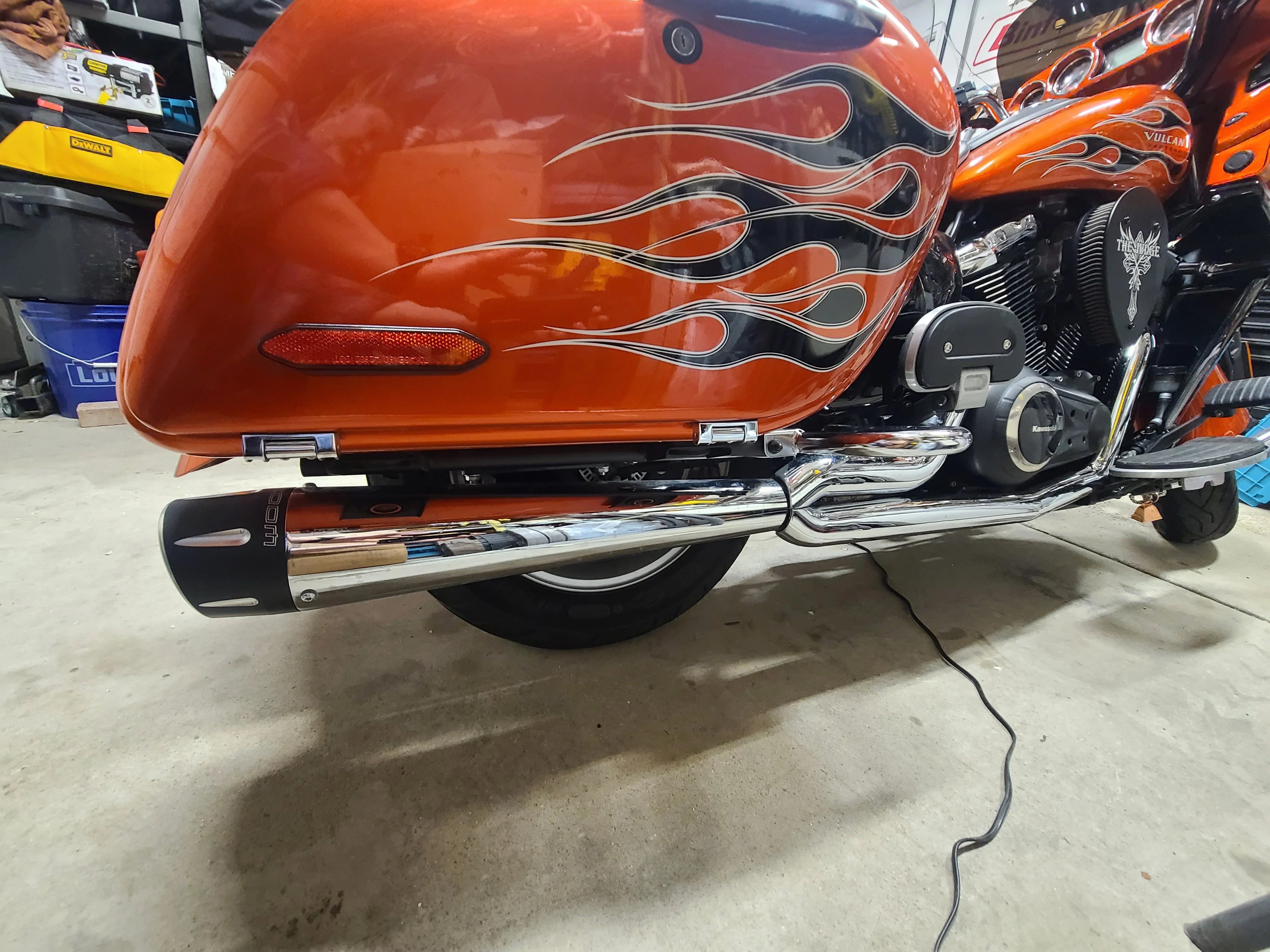 KAWASAKI VAQUERO 1700/NOMAD/VOYAGER COMBAT 2INTO1 20062020 1700 Freedom 21 Chrome Exhaust