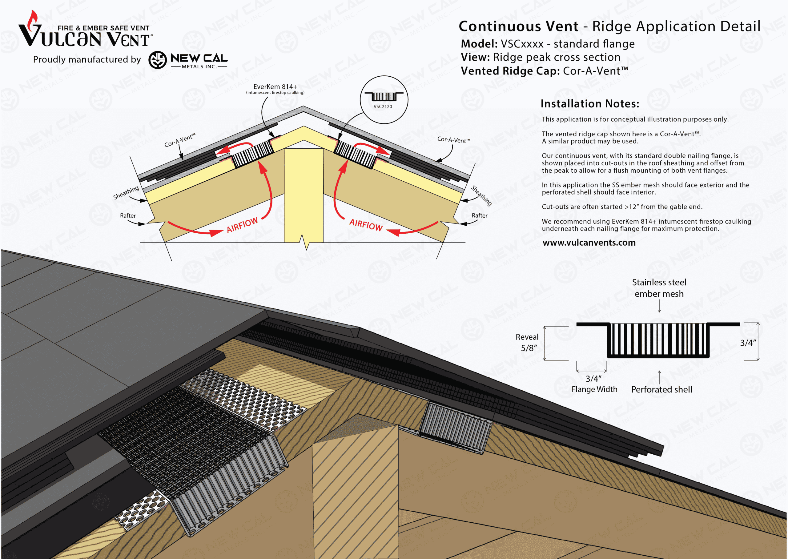 Standing Seam Metal Roof Ridge Vent Home Interior Design
