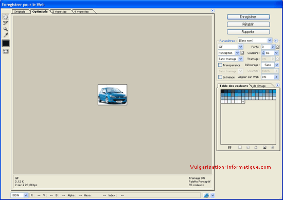 Optimiser ses images pour le web