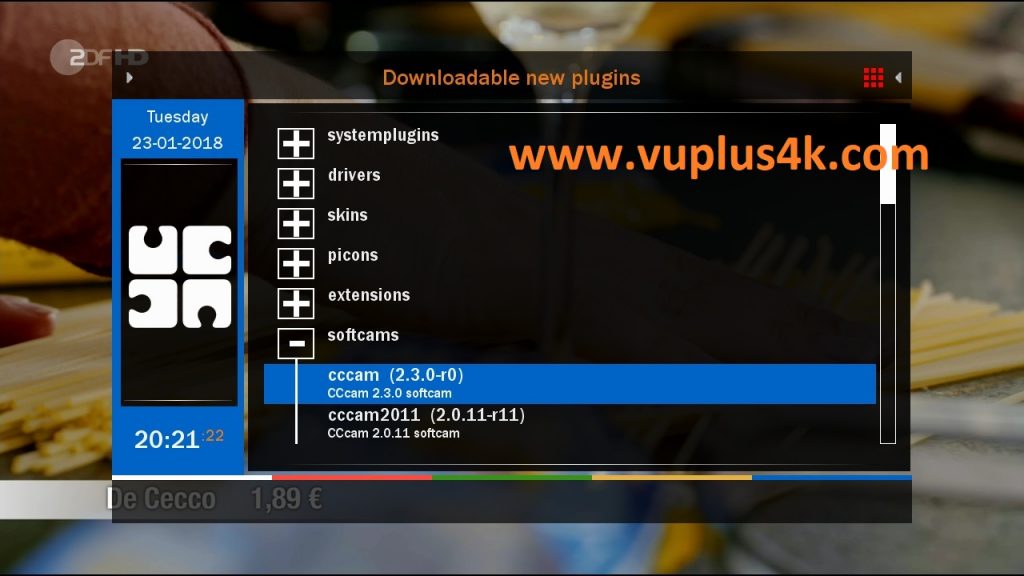 [TUTORIAL] How to install CCCAM on SatDreamGR 6 VUPLUS4K